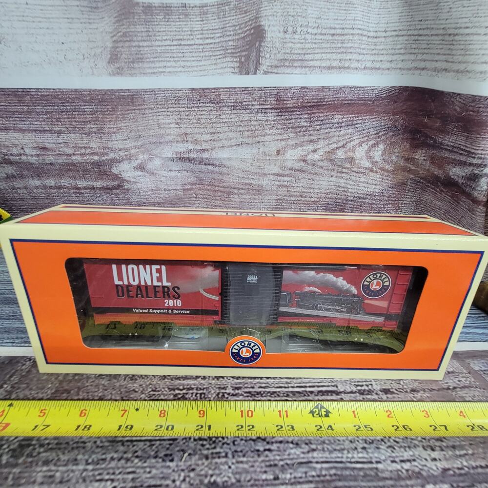 LIONEL 6-39341 2010 DEALER APPRECIATION BOX CAR NIB O SCALE